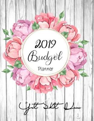 Book cover for 2019 Budget Planner, Get Shit Done