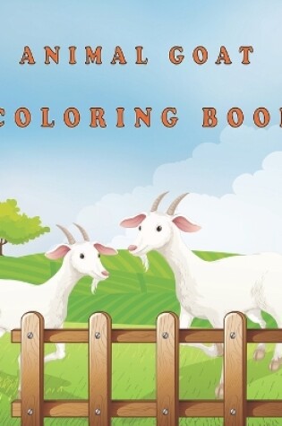 Cover of Animal goat Coloring Book