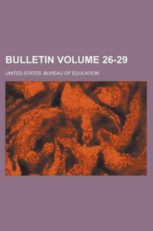 Cover of Bulletin Volume 26-29