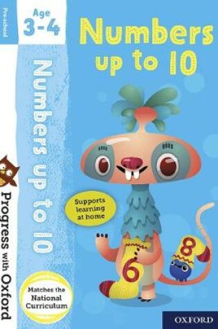 Cover of Progress with Oxford: Numbers up to 10 Age 3-4