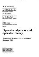 Book cover for Operator Algebras and Operator Theory