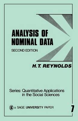 Book cover for Analysis of Nominal Data