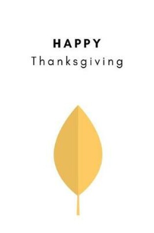 Cover of Happy Thanksgiving