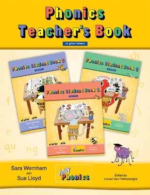 Book cover for Jolly Phonics Teacher's Book