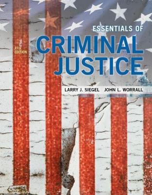 Book cover for Essentials of Criminal Justice