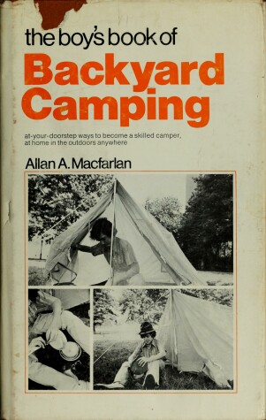 Book cover for The Boy's Book of Backyard Camping