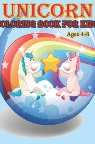 Cover of Unicorn Coloring Book