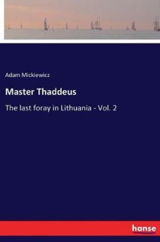 Cover of Master Thaddeus