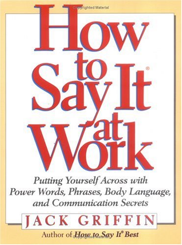 Book cover for How to Say it at Work