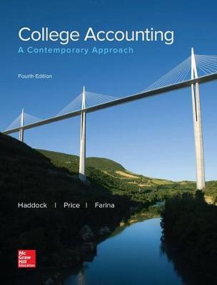 Book cover for Looseleaf for College Accounting: A Contemporary Approach