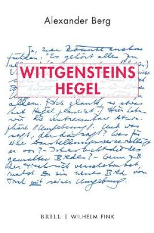 Cover of Wittgensteins Hegel