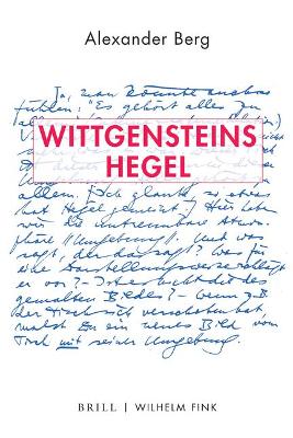 Book cover for Wittgensteins Hegel