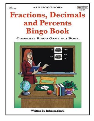 Book cover for Fractions, Decimals and Percents Bingo Book