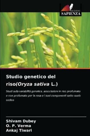 Cover of Studio genetico del riso(Oryza sativa L.)