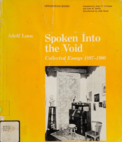 Book cover for Spoken into the Void
