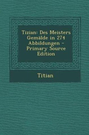 Cover of Tizian