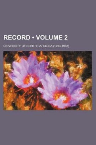 Cover of Record (Volume 2)