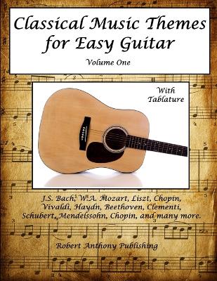 Cover of Classical Music Themes for Easy Guitar