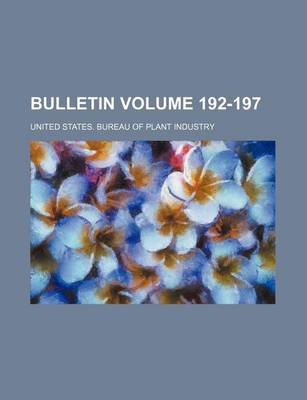 Book cover for Bulletin Volume 192-197