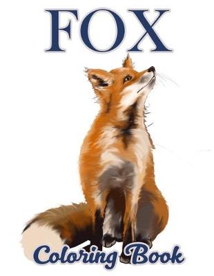Book cover for Fox Coloring Book
