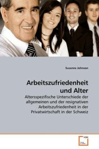 Cover of Arbeitszufriedenheit und Alter