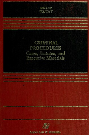 Cover of Criminal Procedures