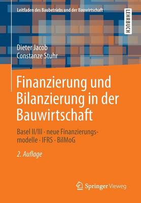 Book cover for Finanzierung und Bilanzierung in der Bauwirtschaft