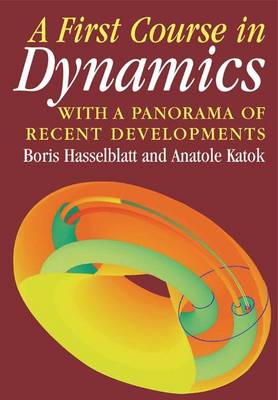 Book cover for A First Course in Dynamics