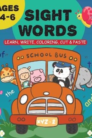 Cover of 60 Sight Words for Kids Ages 4-6