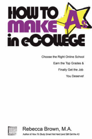 Cover of How To Make As in ECollege