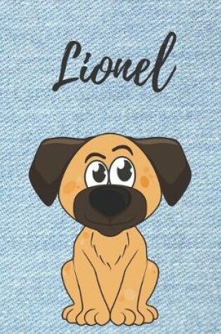 Cover of Personalisiertes Notizbuch - Hunde Lionel