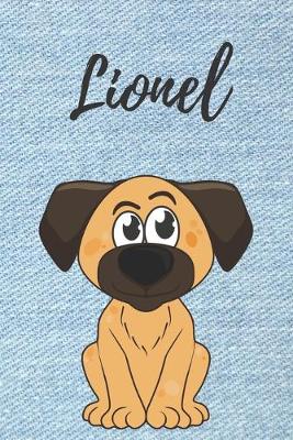 Book cover for Personalisiertes Notizbuch - Hunde Lionel