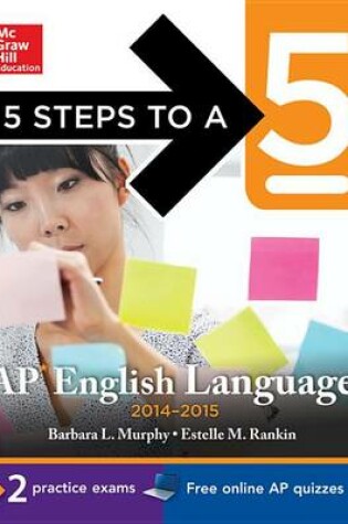 Cover of 5 Steps to a 5 AP English Language, 2014-2015 Edition