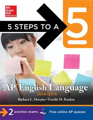 Book cover for 5 Steps to a 5 AP English Language, 2014-2015 Edition