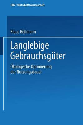 Book cover for Langlebige Gebrauchsgüter