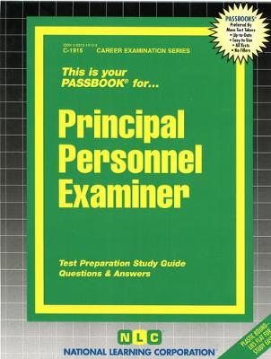 Book cover for Principal Personnel Examiner