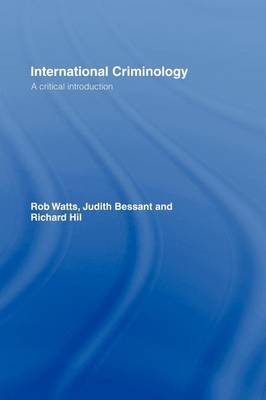 Book cover for International Criminology: A Critical Introduction