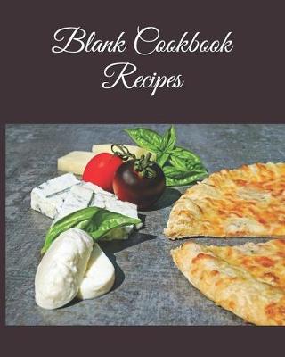 Book cover for Blank Cookbook Recipes