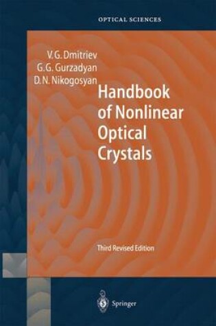 Cover of Handbook of Nonlinear Optical Crystals