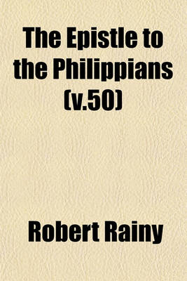 Book cover for The Epistle to the Philippians (V.50)