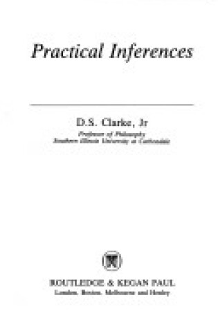 Cover of Practical Inferences