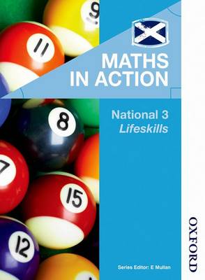 Book cover for Maths in Action National 3 Lifeskills