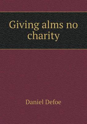 Book cover for Giving alms no charity