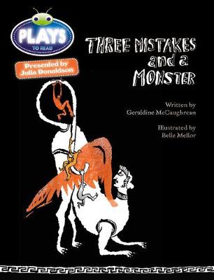 Book cover for Bug Club Plays Red (KS2)/5C-5B Three Mistakes and a Monster 6-pack