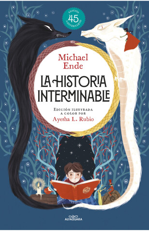 Book cover for La historia interminable (edición ilustrada) / Never-Ending Story