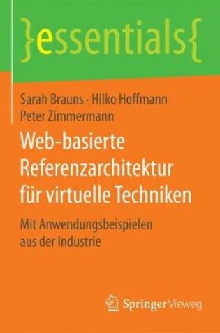 Cover of Web-basierte Referenzarchitektur fur virtuelle Techniken