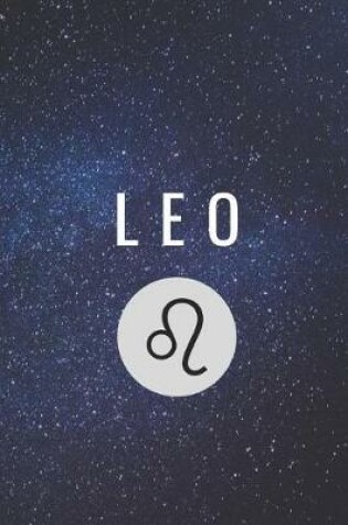 Cover of Leo Star Sign Journal