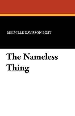Book cover for The Nameless Thing