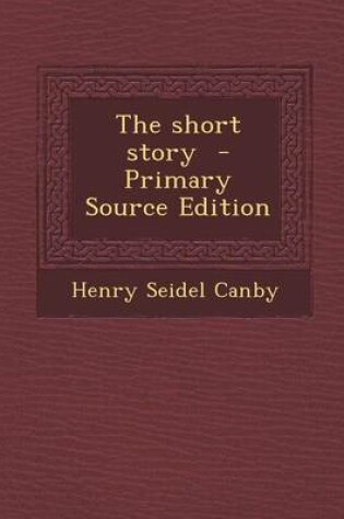 Cover of Short Story