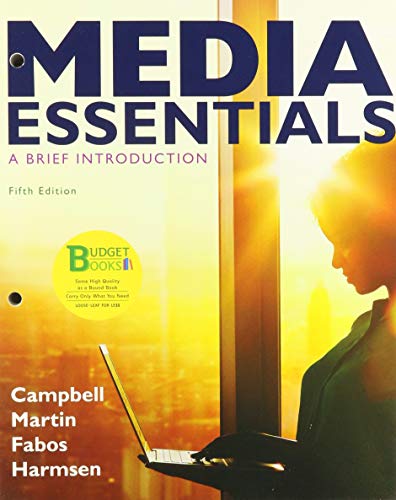 Book cover for Loose-Leaf Version for Media Essentials 5e & Launchpad for Media Essentials 5e (Six-Months Access)